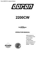 2200CW XL operators